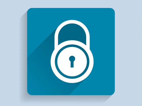 Icon of lock — Stock Vector