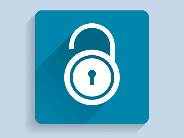 Icon of lock — Stock Vector