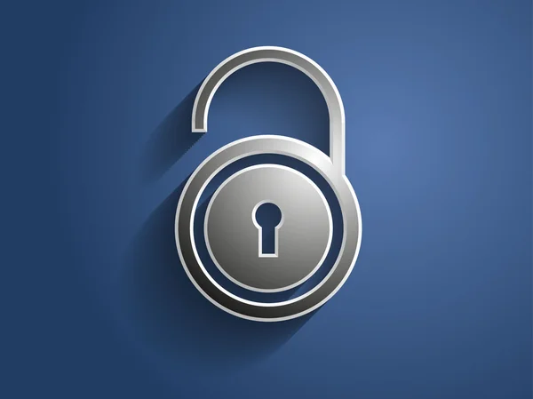 Icon of lock — Stock Vector