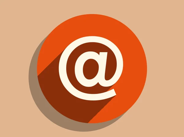 Symbol der E-Mail — Stockvektor