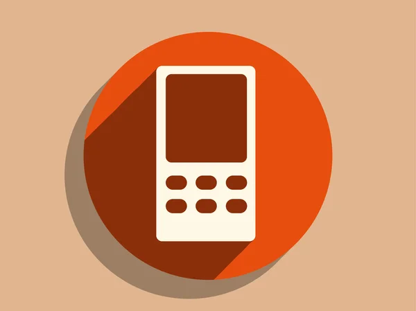 Icona del cellulare — Vettoriale Stock