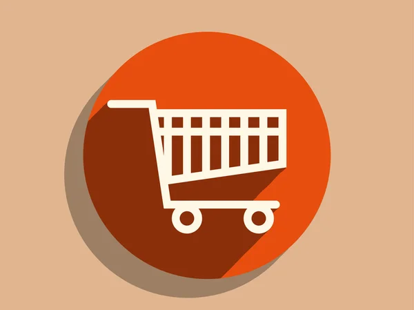 Shoppind cart — Stock Vector