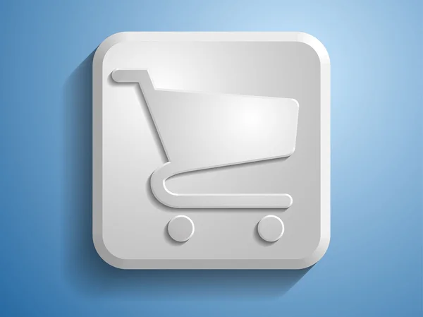 Icono gráfico de compras — Vector de stock