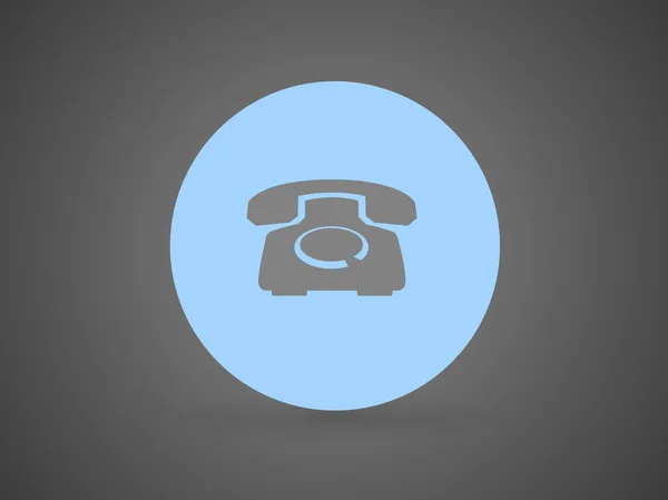 Ícone de um telefone — Vetor de Stock