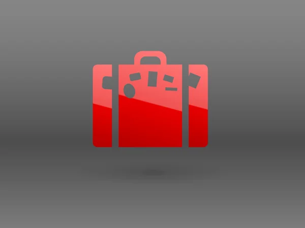 Flat ikonen av väska — Stock vektor