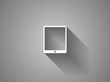 dokunmatik yüzey düz simgesi