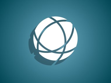 Dünyanın düz simgesi