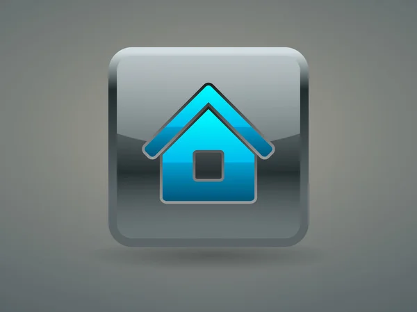 Icono plano del hogar — Vector de stock