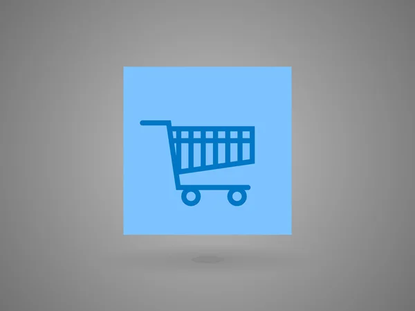 Ícone de gráfico de compras — Vetor de Stock