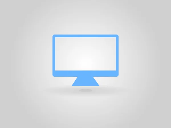 Flad ikon på skærmen – Stock-vektor