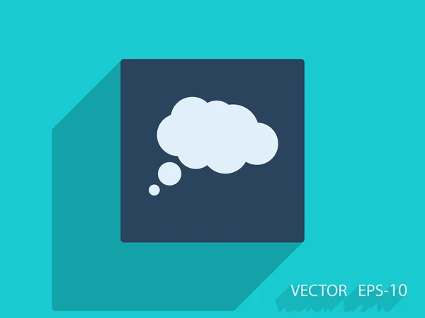 Flat ikonen för kommunikation — Stock vektor