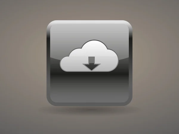 Icono de nube — Vector de stock