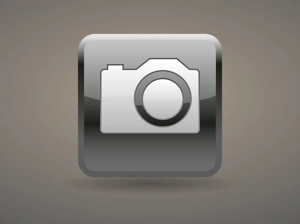Icône d'une caméra — Image vectorielle