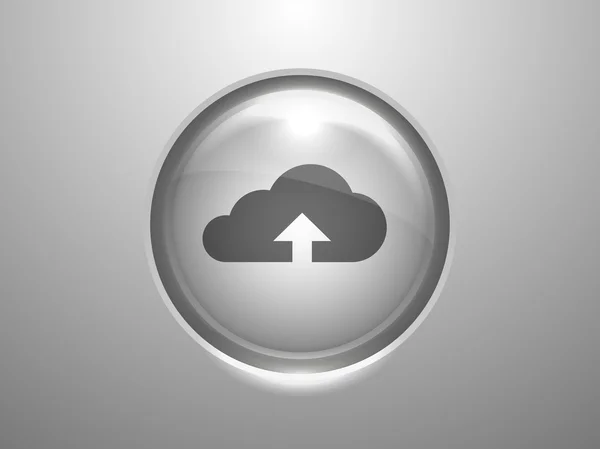Ikona chmury — Wektor stockowy
