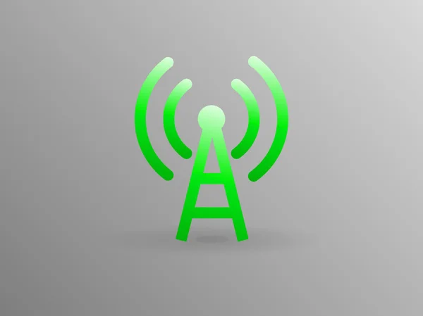 Vlakke pictogram van wifi — Stockvector
