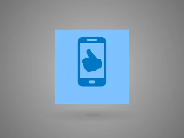 Icono del teléfono inteligente — Vector de stock