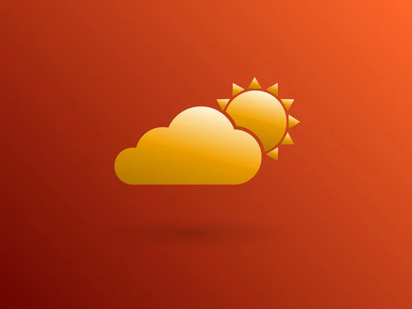 Weather icon — Stock Vector