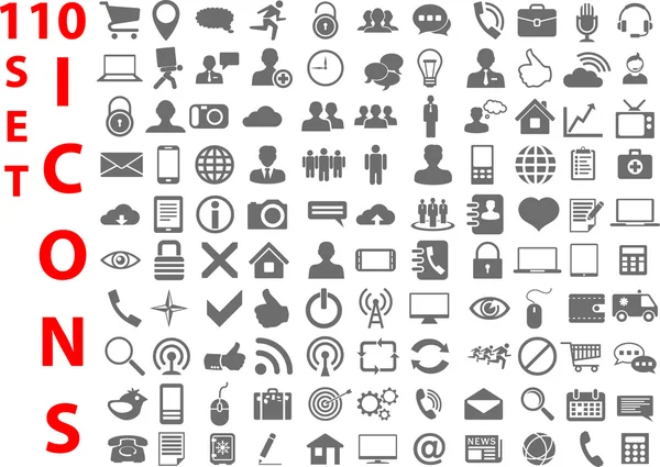 web için evrensel düz simgeler