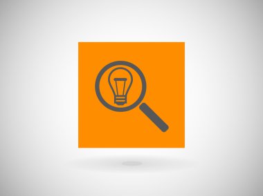 Ampul ile SEO simgesi