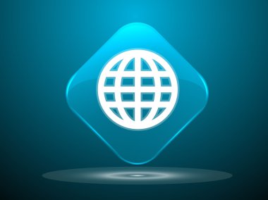 Dünyanın düz simgesi