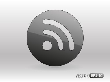 Uzun düz gölge simgesi RSS