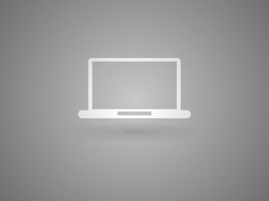 dizüstü düz simgesi