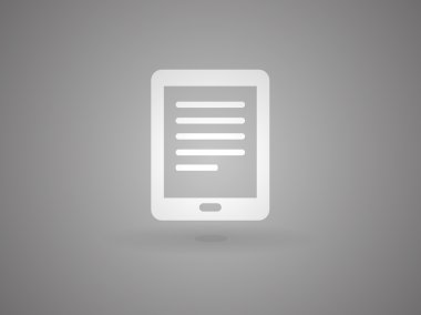 dokunmatik yüzey düz simgesi