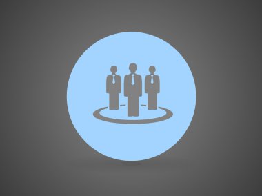 Takımının düz simgesi