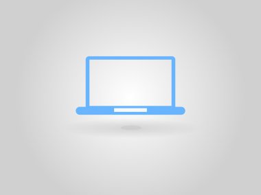 dizüstü düz simgesi