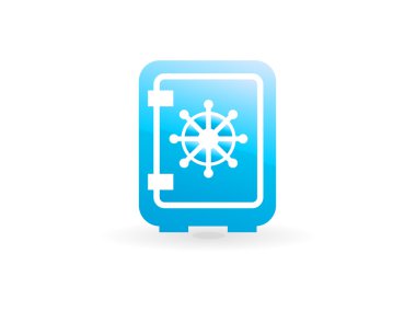 güvenli düz simgesi