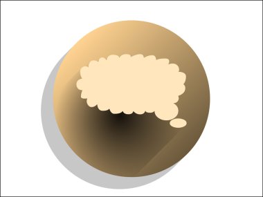 iletişimin bir düz simgesi