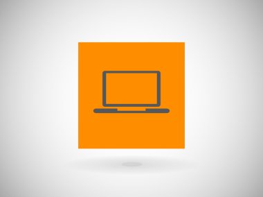 dizüstü düz simgesi