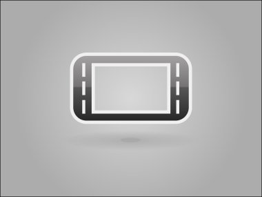 gamepad düz simgesi