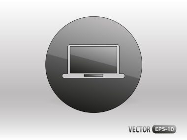 dizüstü düz simgesi