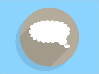 Düz Simge iletişim