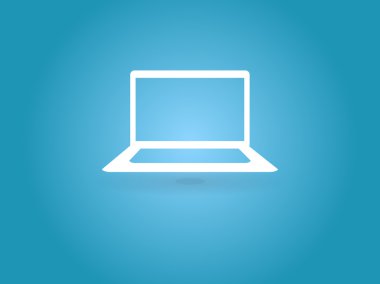 dizüstü düz simgesi