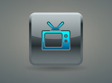 Düğme simgesi TV