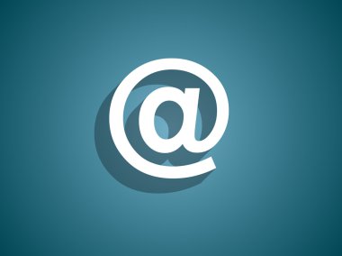 e-postanın düz simgesi