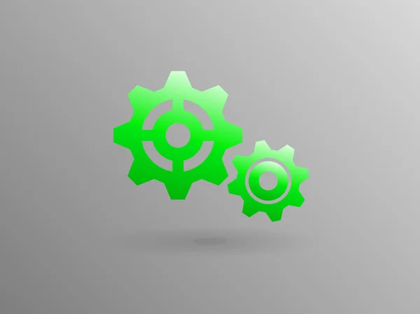 Gears icon — Stock Vector