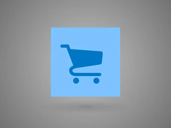 Icono gráfico de compras — Vector de stock