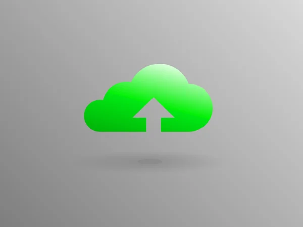 Cloud pictogram — Stockvector