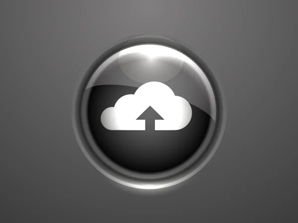 Icono de nube — Vector de stock