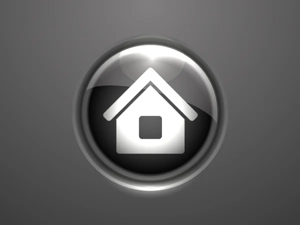 Icône plate de la maison — Image vectorielle