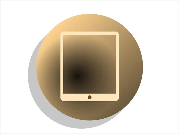 Icona di touchpad — Vettoriale Stock