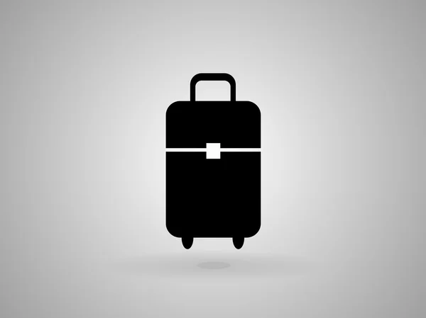 Flat icon of bag — Stock Vector