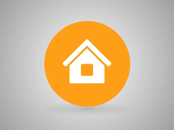 Flat icon of home — Stock Vector