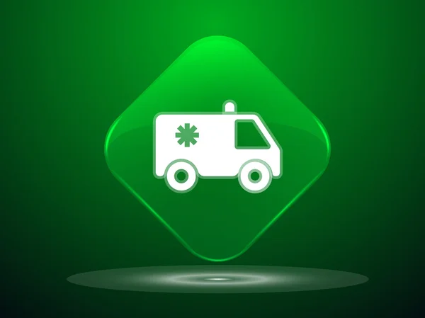 Ikona ambulance — Stockový vektor