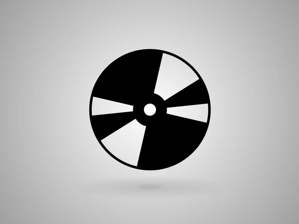 Pictogram van dvd-disk — Stockvector