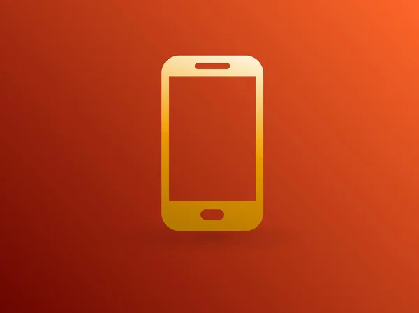 Ikona smartphone — Stockový vektor