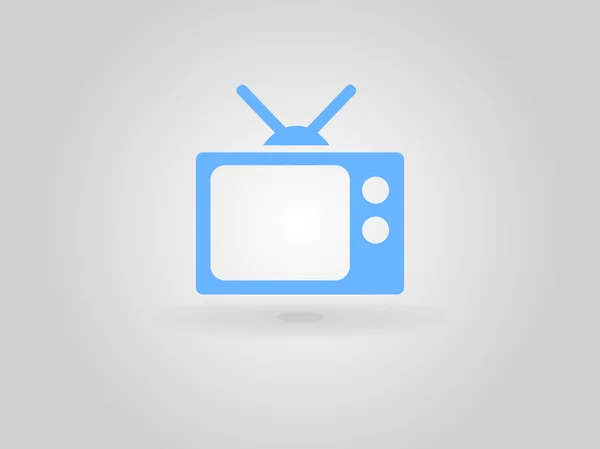 Pictogram van tv — Stockvector